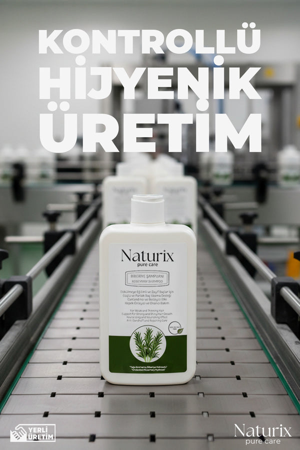 Biberiye Şampuanı | Tuzsuz, Dökülme Karşıtı ve Saç Uzamasını Destekleyici Bakım - 450 ml