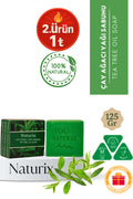 Çay Ağacı Yağı Sabunu 125 gr | Arındırıcı, Yağ Dengeleyici ve Cilt Yatıştırıcı Bakım Sabunu