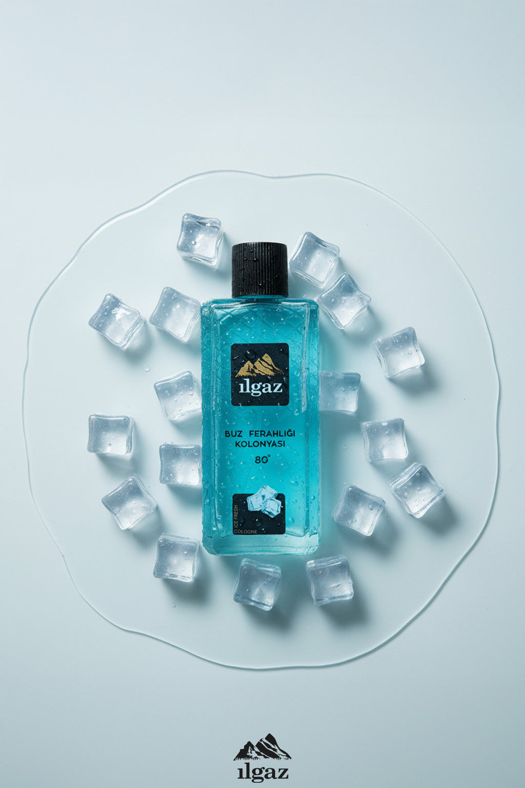 Buz Ferahlığı Kolonyası 4'lü Set 80 Derece 400 ml | Elegance Series