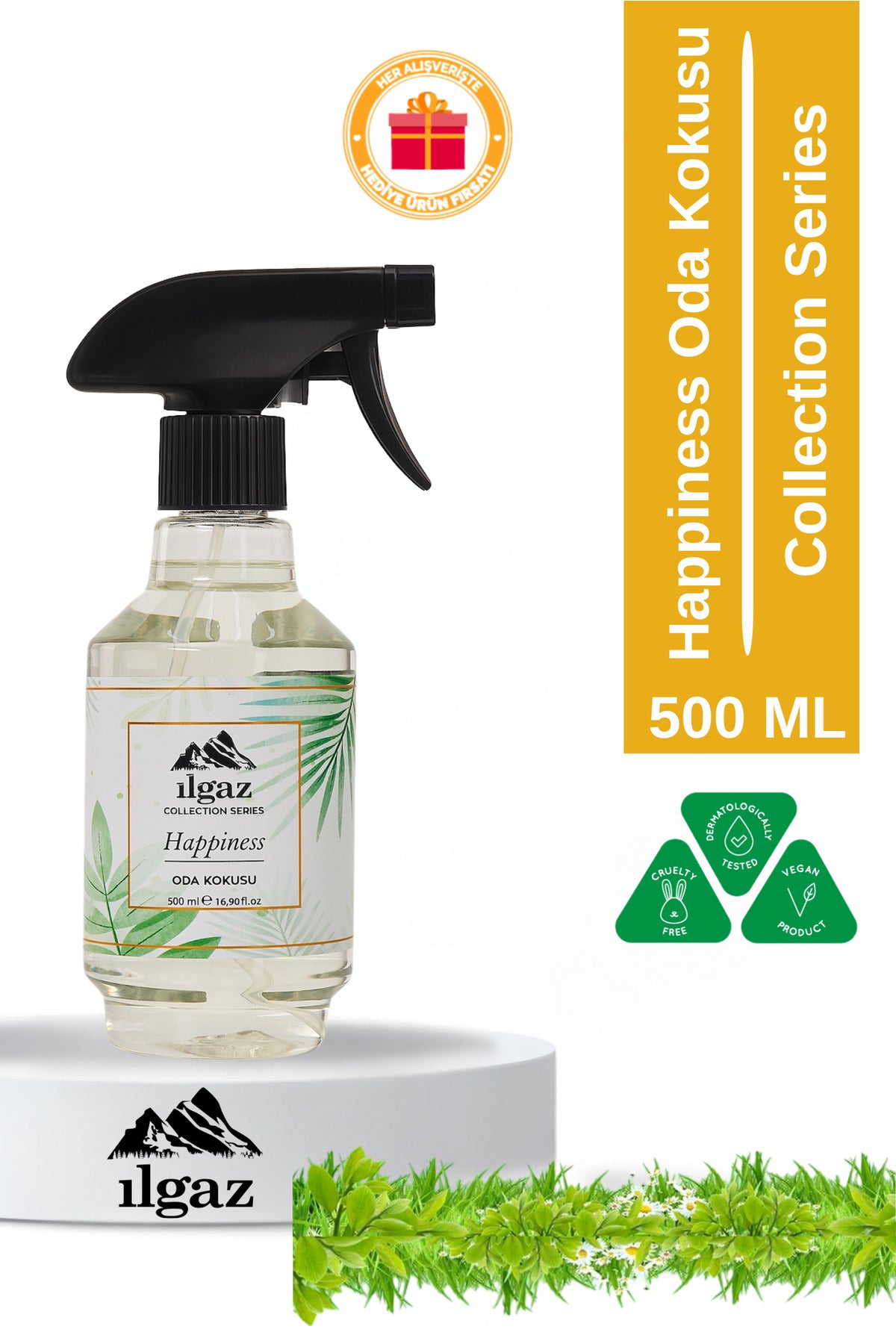 Happiness Sprey Oda Kokusu | Collection Series Okyanus Esintisi Kokusu - 500 ml