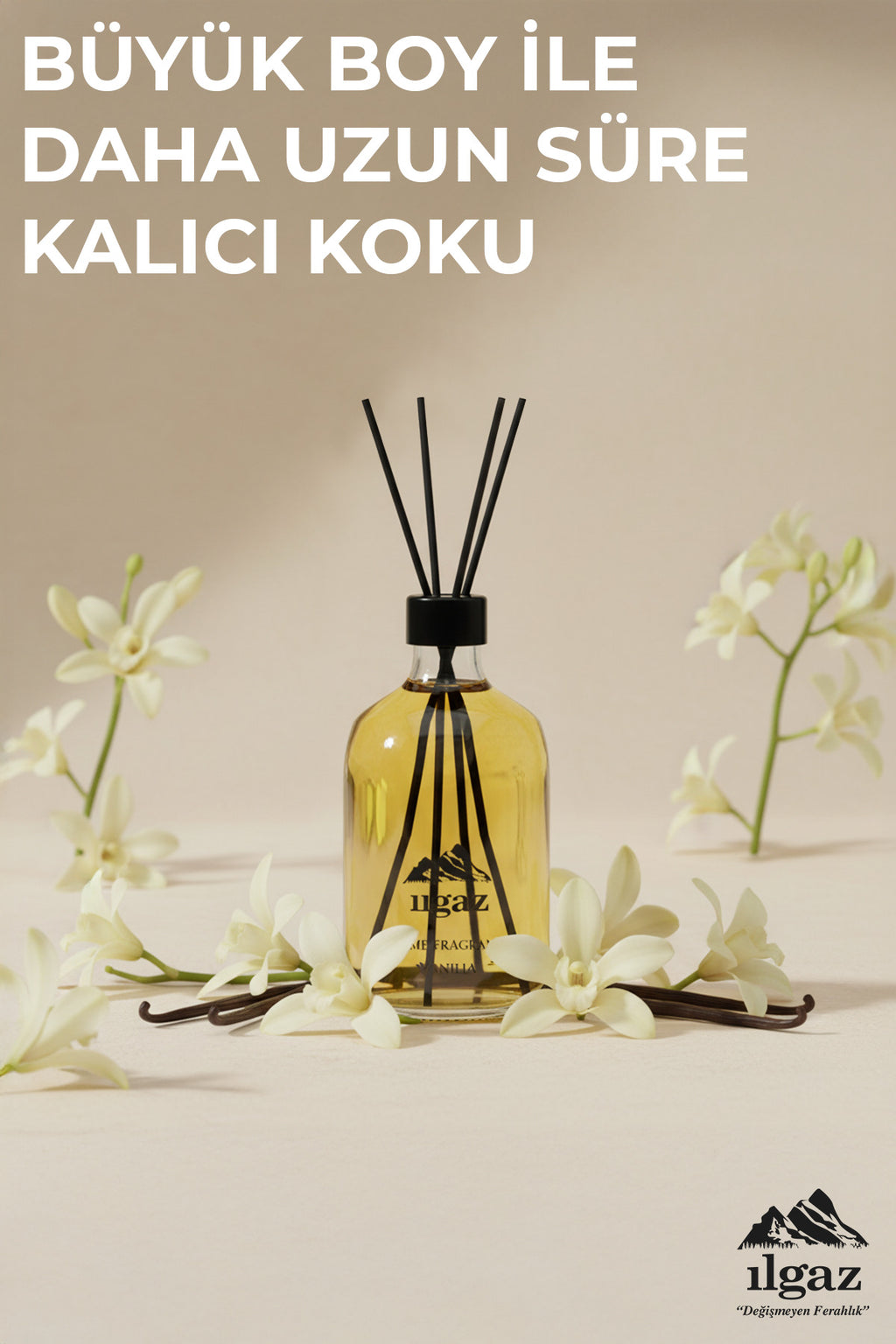 Vanilya Bambu Çubuklu Oda Kokusu 200 ML | XL Red Diffuser