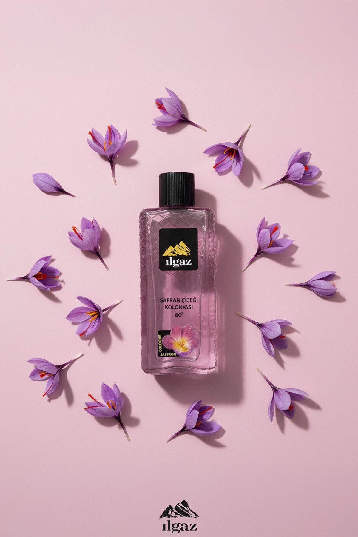 Safran Çiçeği Kolonyası 80 Derece 400 ml | Elegance Series