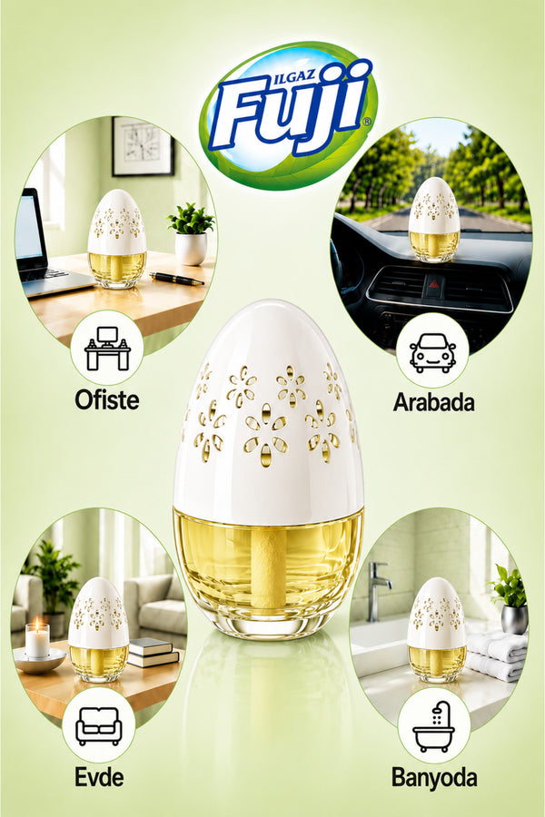 Limon Kokulu Araç, WC, Oda ve Ortam Kokusu 100 ml | Pure Lime Kalıcı Kavanoz Koku