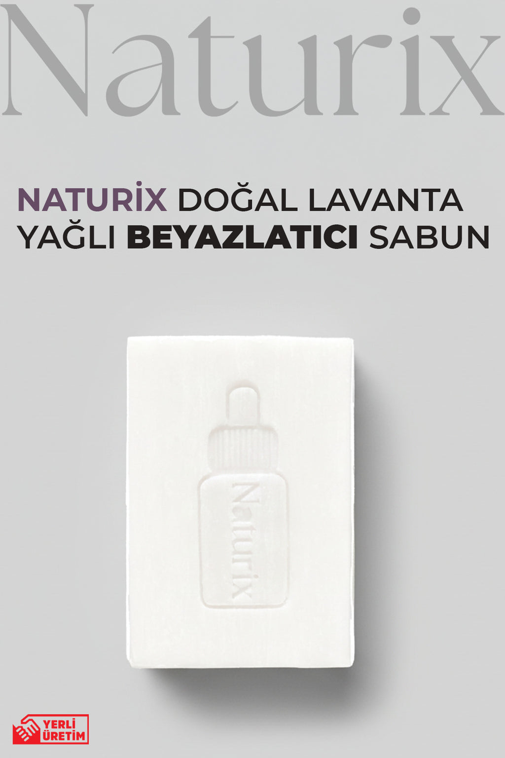 Doğal Lavanta Yağlı Beyazlatıcı Sabun - 100Gr