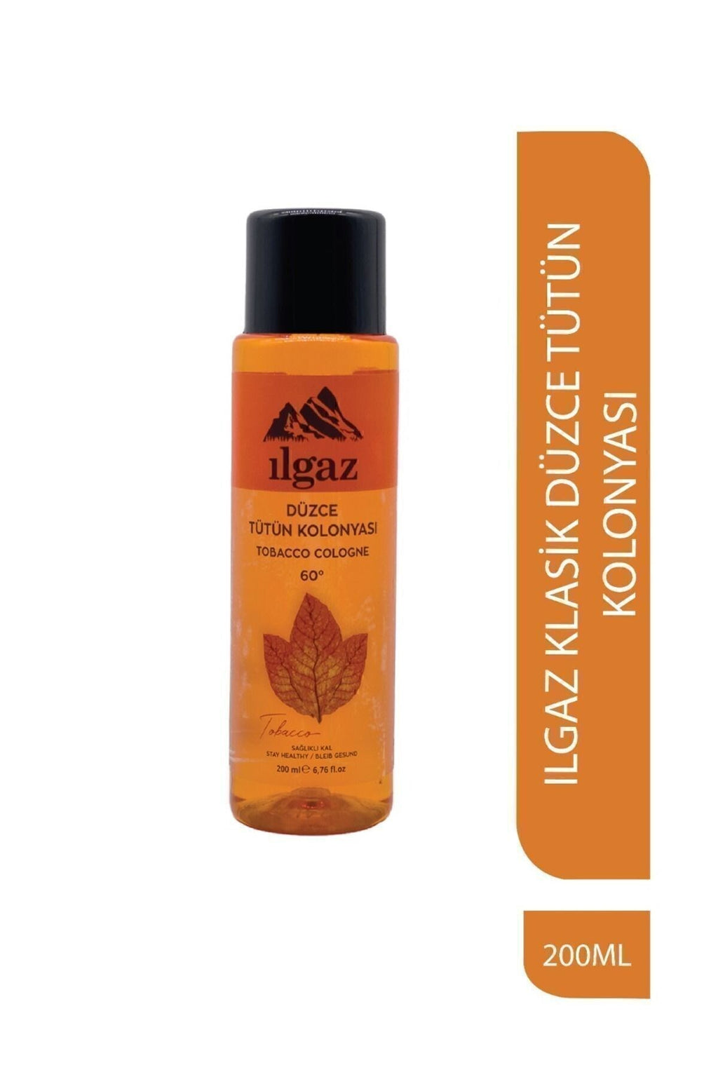 Klasik Düzce Tütün Kolonyası 60 Derece 200 ml | Ferahlatıcı Ve Geleneksel Koku