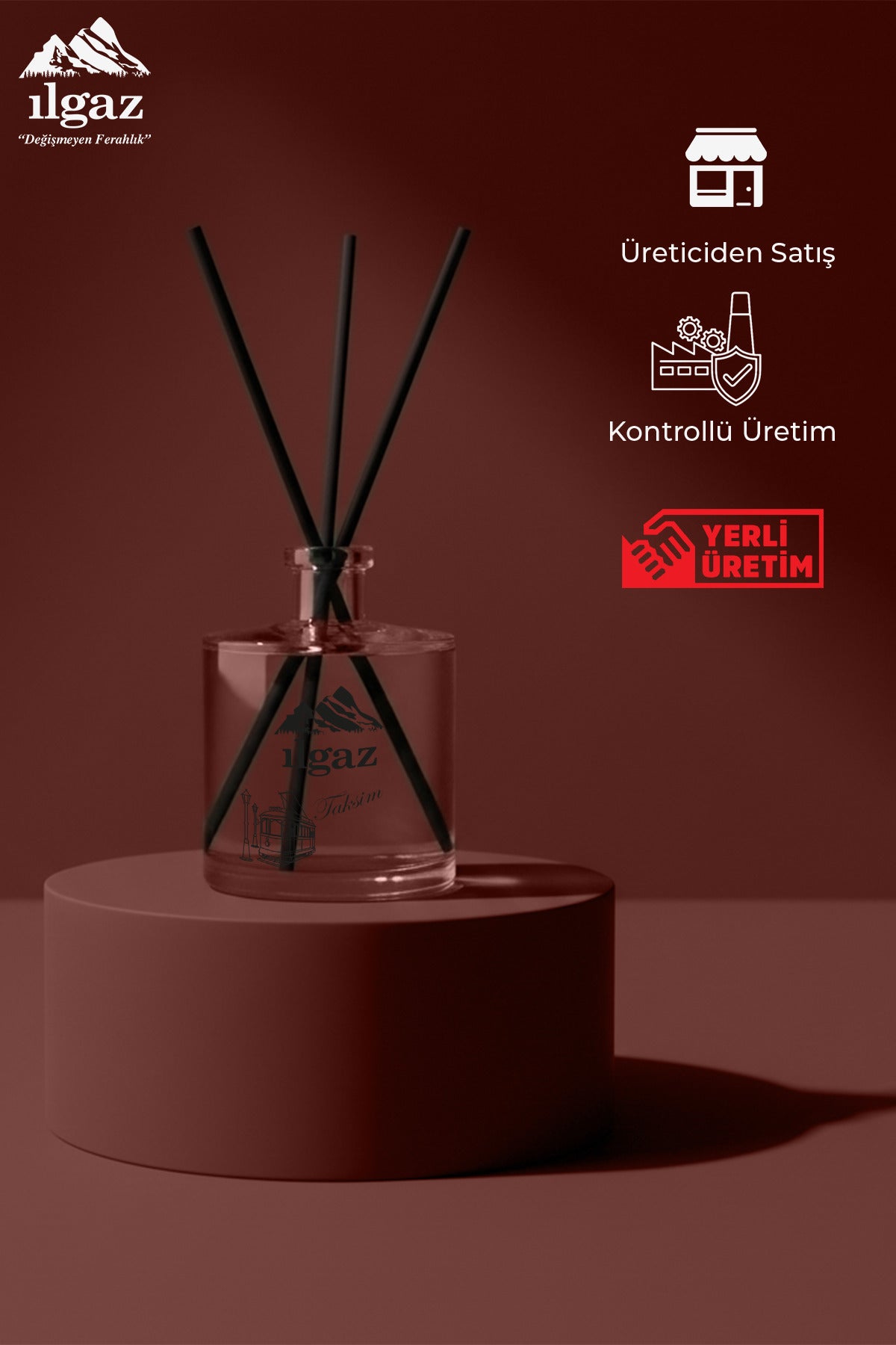 Taksim Bambu Çubuklu Oda Kokusu 500 ML | Türkiye Serisi