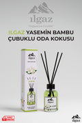 Yasemin Çiçeği Bambu Çubuklu Oda Kokusu 110 ml | Red Diffuser Jasmine Sakinleştirici Ortam Kokusu