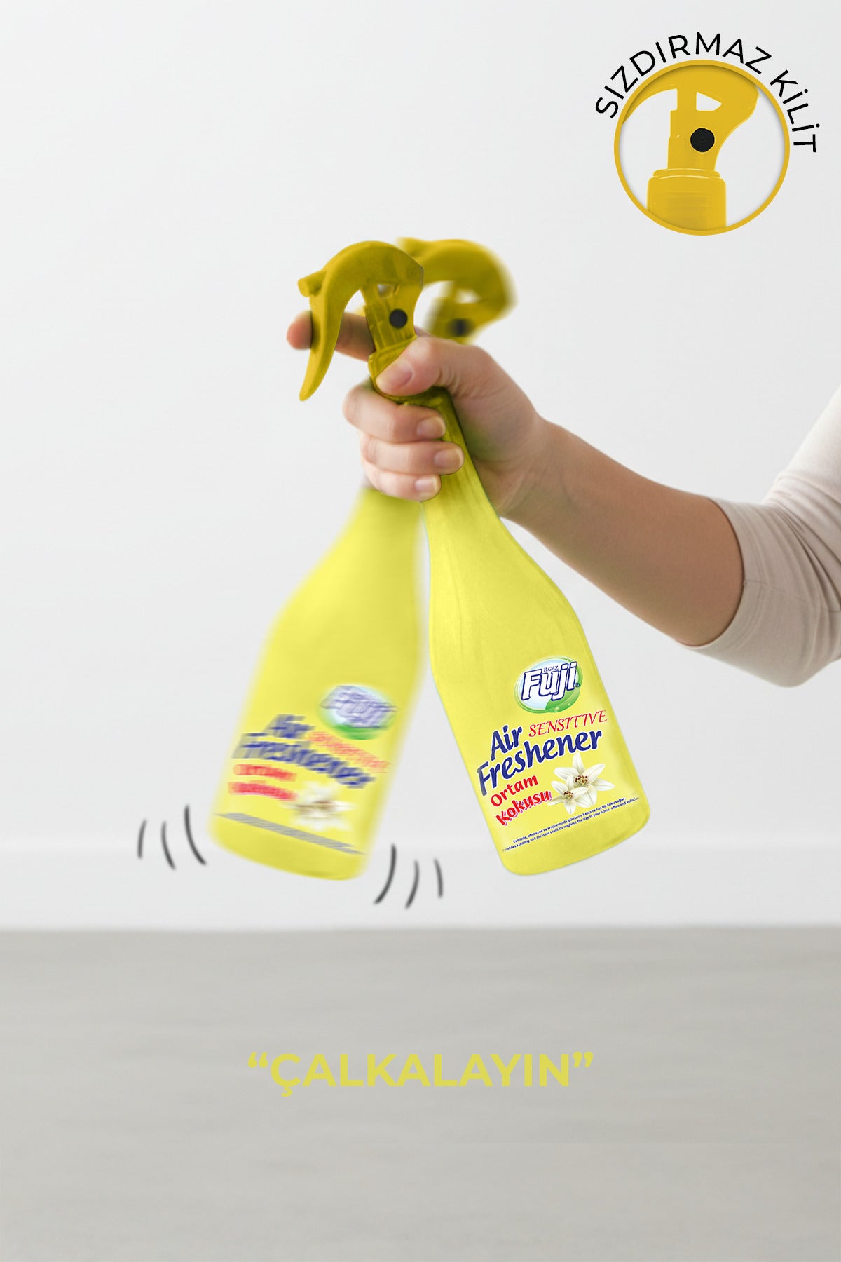 Sensitive Oda Spreyi 400 ml - Air Freshener Neon Beyaz Zambak Ortam Kokusu