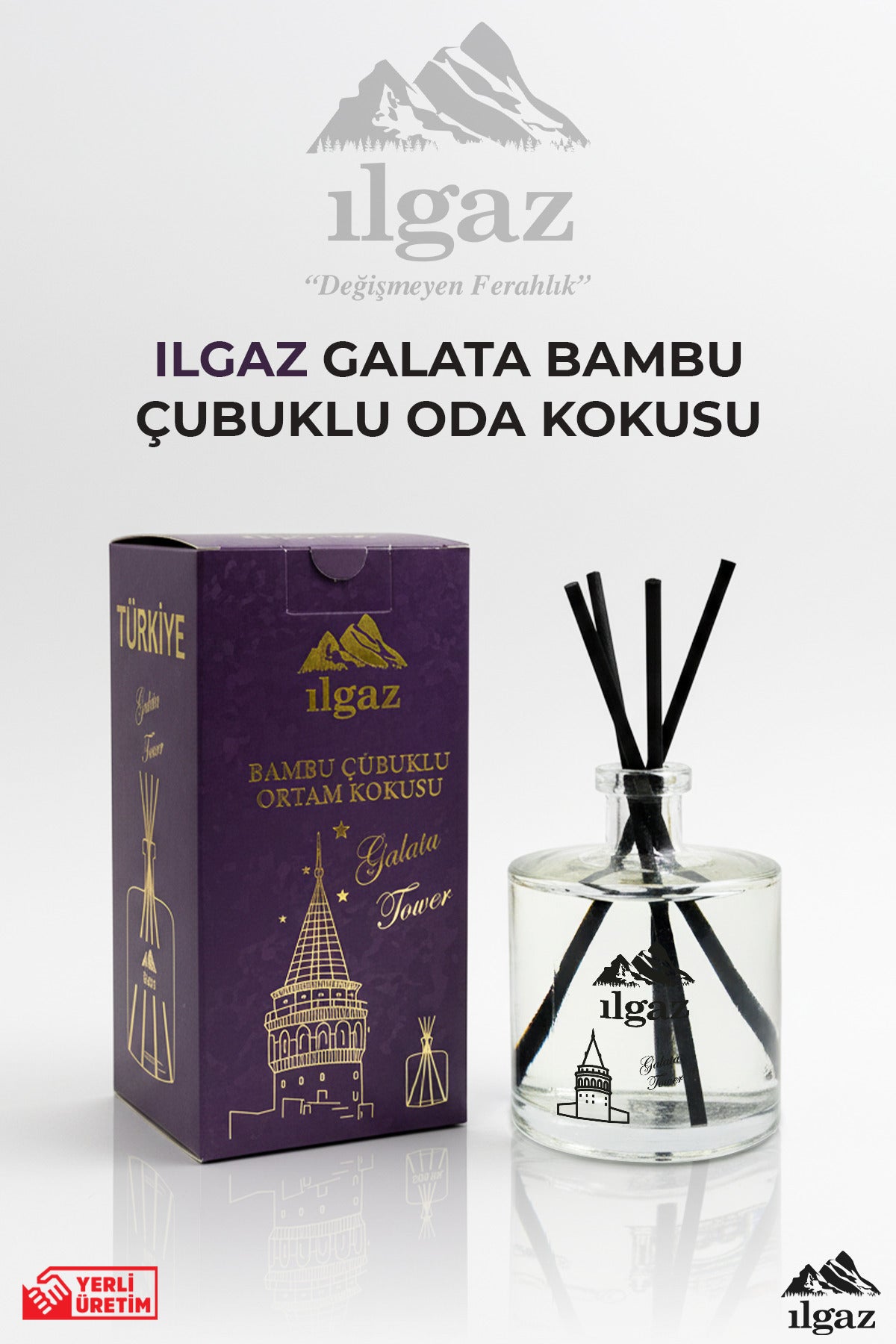 Galata Kulesi Bambu Çubuklu Oda Kokusu 500 ML | Türkiye Serisi