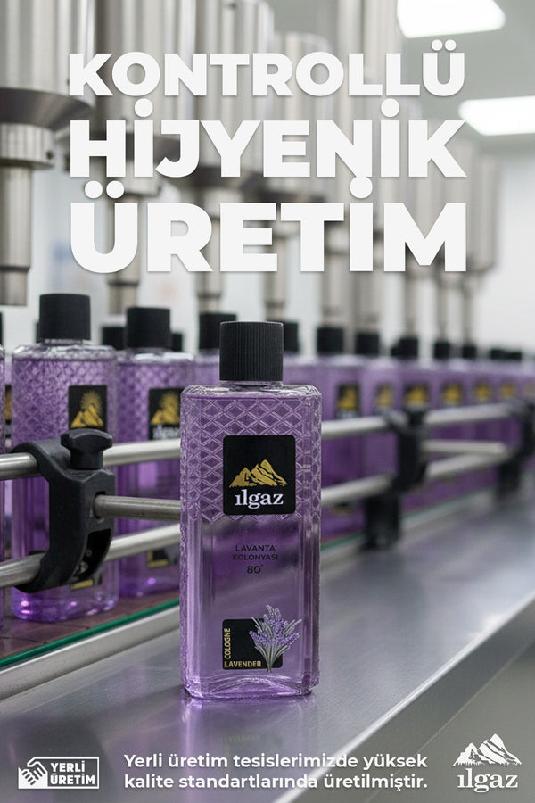 Lavanta Kolonyası 2'li Set 80 Derece 400 ml | Elegance Series