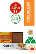 Ballı Sütlü Sabun 125 gr | Cilt Besleyici, Nemlendirici Ve Peeling Etkili