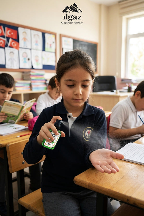 Çam Kolonyası 4'lü Sprey Set | Günlük Ferahlatıcı Kolonya - 4x50 ml