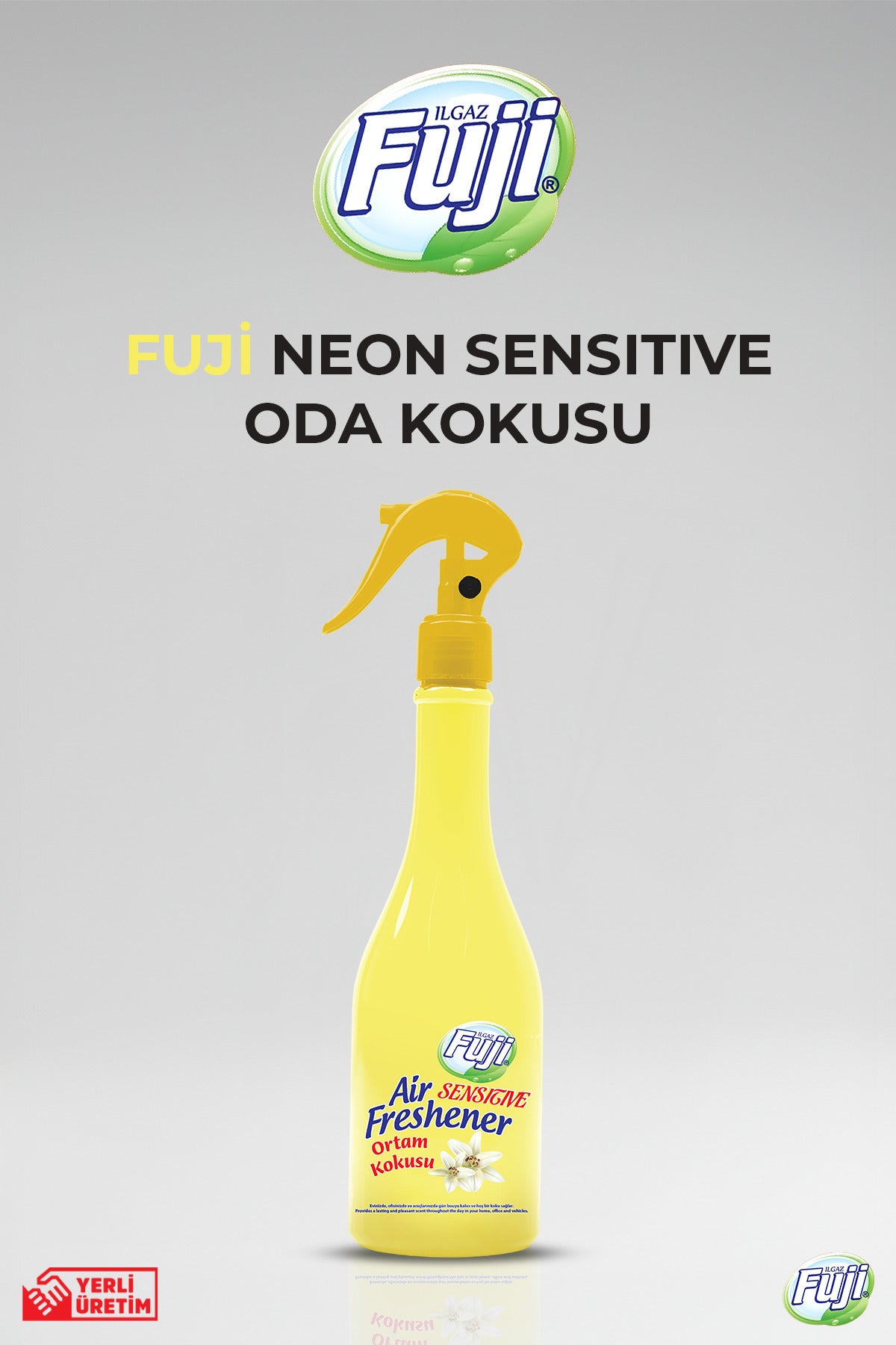 Sensitive Oda Spreyi 400 ml - Air Freshener Neon Beyaz Zambak Ortam Kokusu