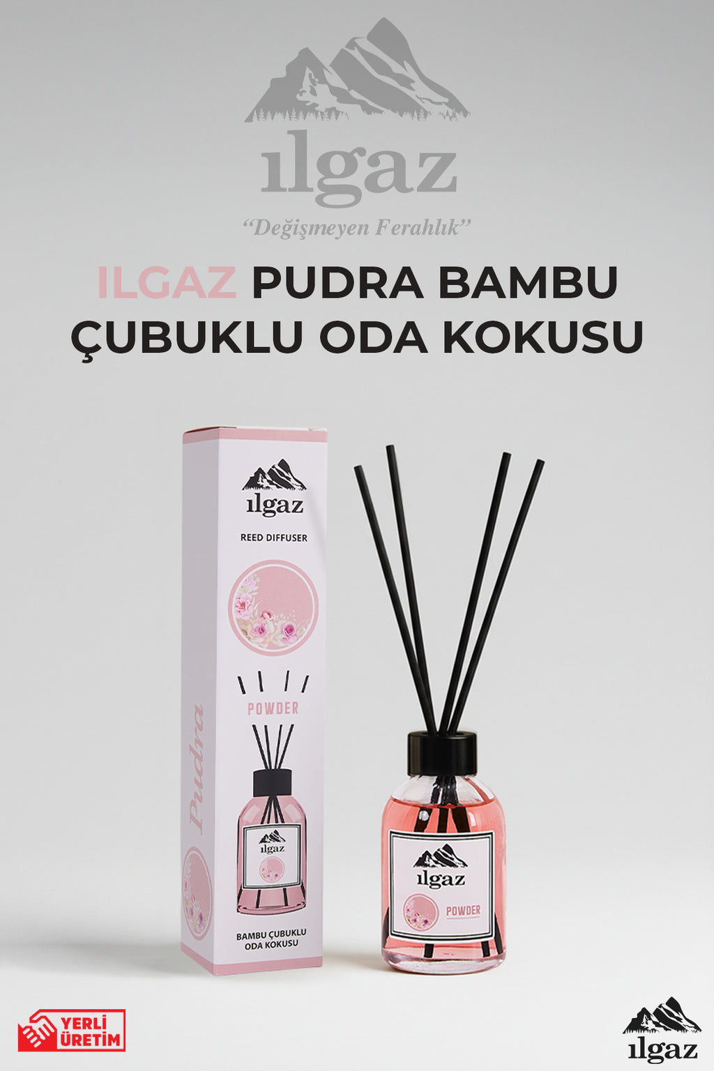 Pudra Bambu Çubuklu Oda Kokusu 110 ml | Red Diffuser Powder Ortam Kokusu