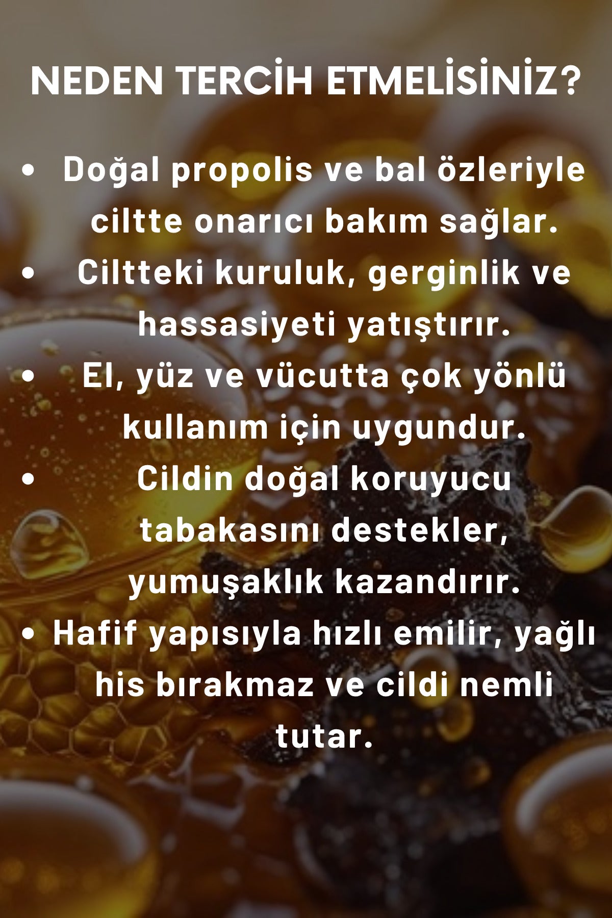 Propolis & Bal Özlü El, Yüz Ve Vücut Bakım Kremi 250 ml | Nemlendirici Ve Onarıcı Vücut Losyonu