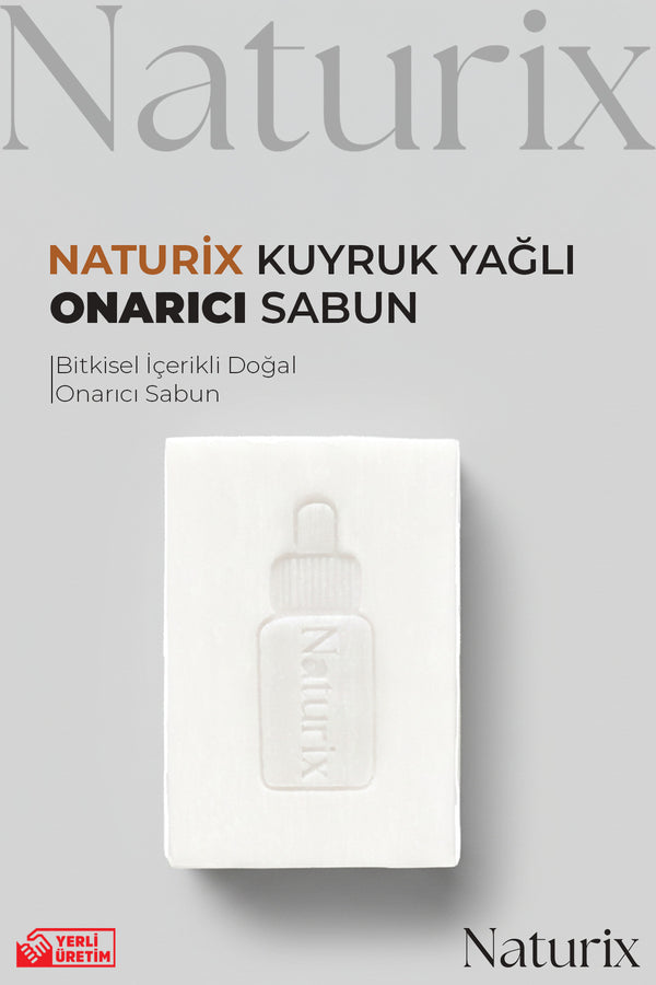 Kuyruk Yağlı Onarıcı Sabun 100 gr | 12 Doğal Aktifli İçerik Nemlendirici ve Besleyici Etki