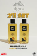 Amber Kolonyası 2'li Set 80 Derece 400 Ml | Elegance Series