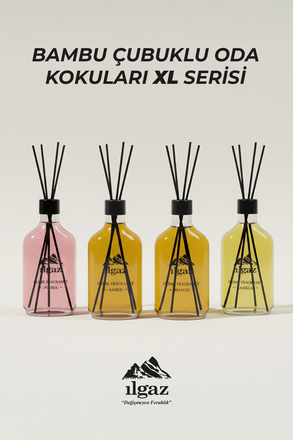 Pudra Bambu Çubuklu Oda Kokusu 200 ML | XL Red Diffuser
