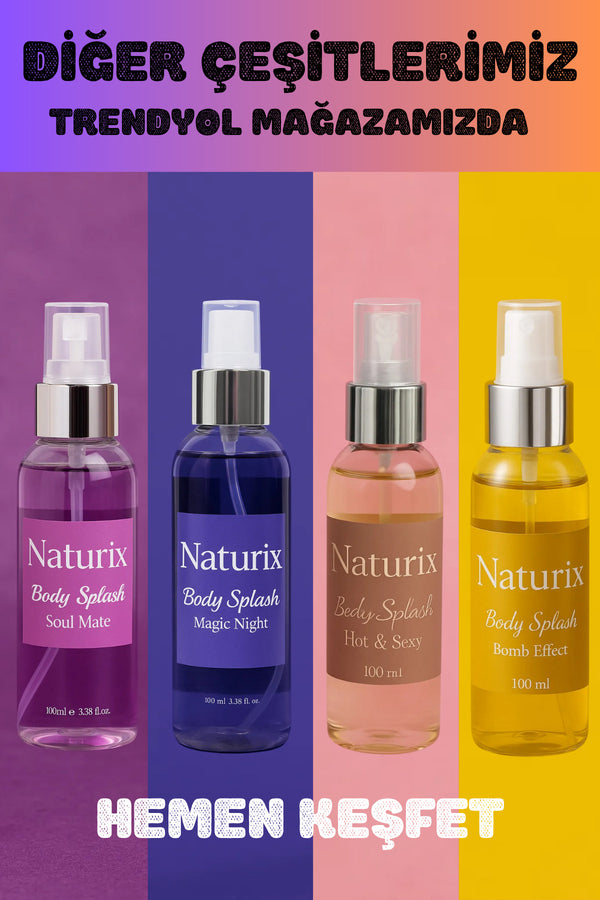 Soul Mate Body Splash - Hafif ve Çekici Kokusu ile Vücut Spreyi 100 Ml