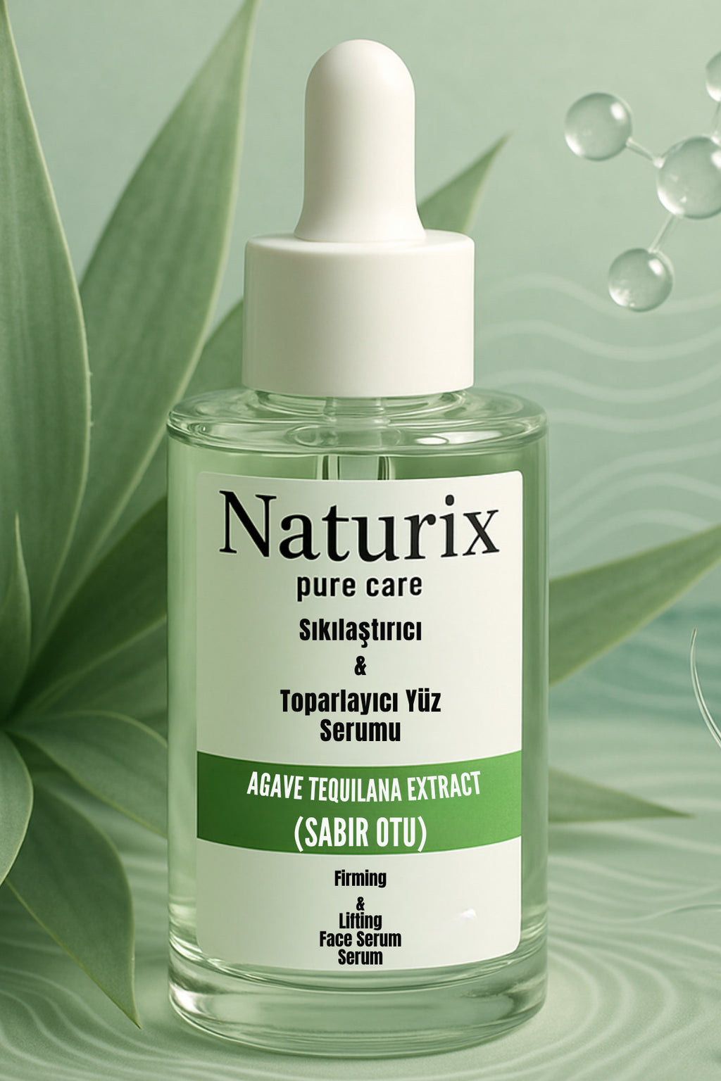 Sıkılaştırıcı & Toparlayıcı Yüz Serumu | Kahverengi Deniz Yosunu & Acetyl Hexapeptide-8 30 ml