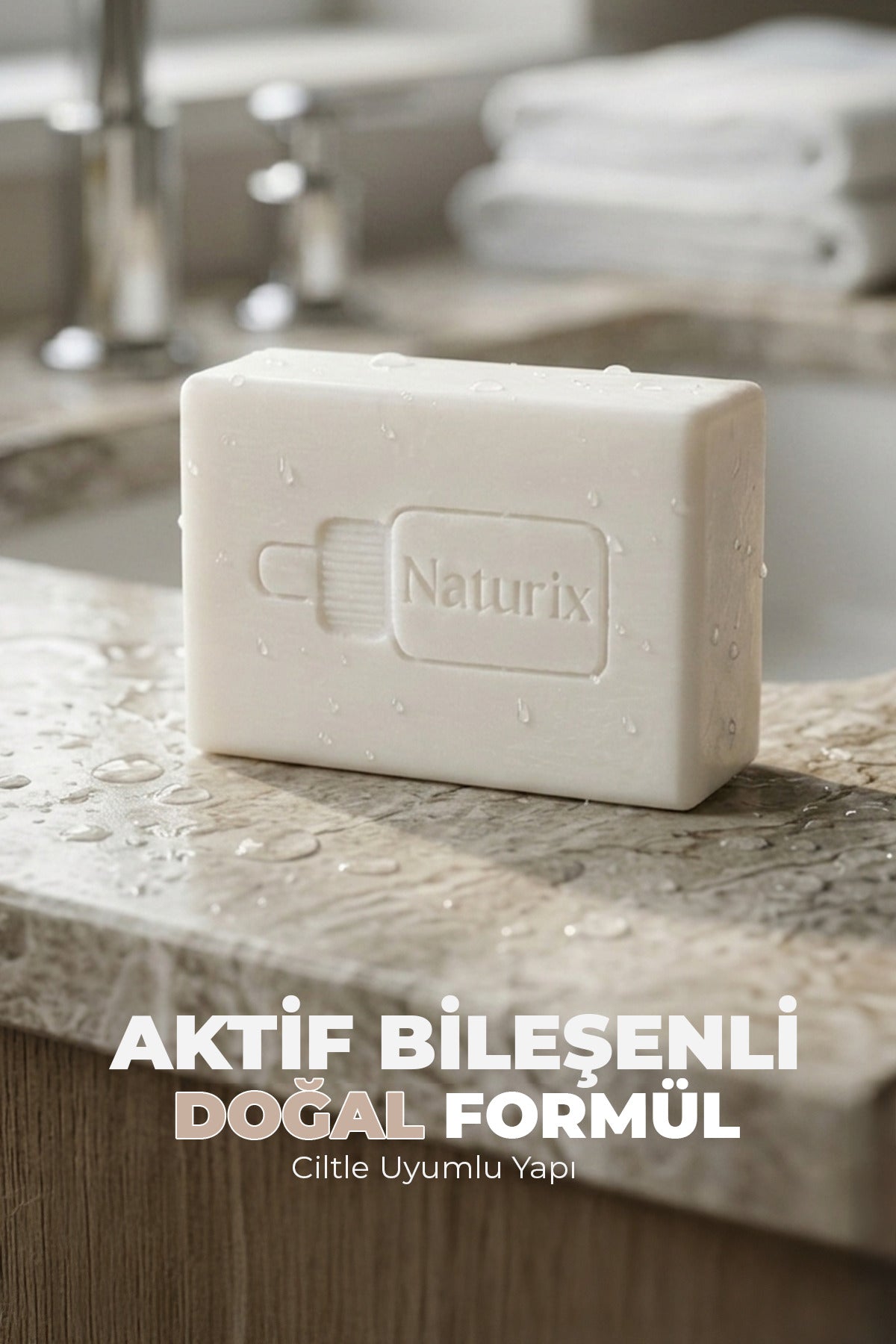 Doğal Lavanta Yağlı Beyazlatıcı Sabun - 100Gr