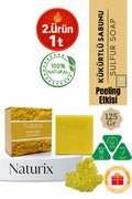 Kükürt Sabunu 125 gr | Arındırıcı Peeling Etkili, Sebum Dengeleyici