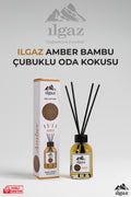 Amber Bambu Çubuklu Oda Kokusu 110 ml | Red Diffuser Misk Ortam Kokusu
