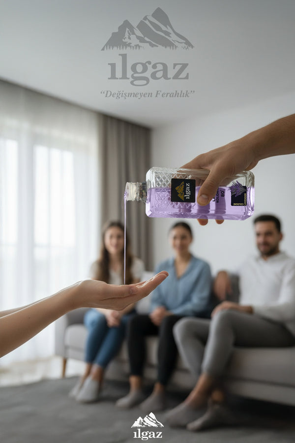 Lavanta Kolonyası 4'lü Set 80 Derece 400 ml | Elegance Series