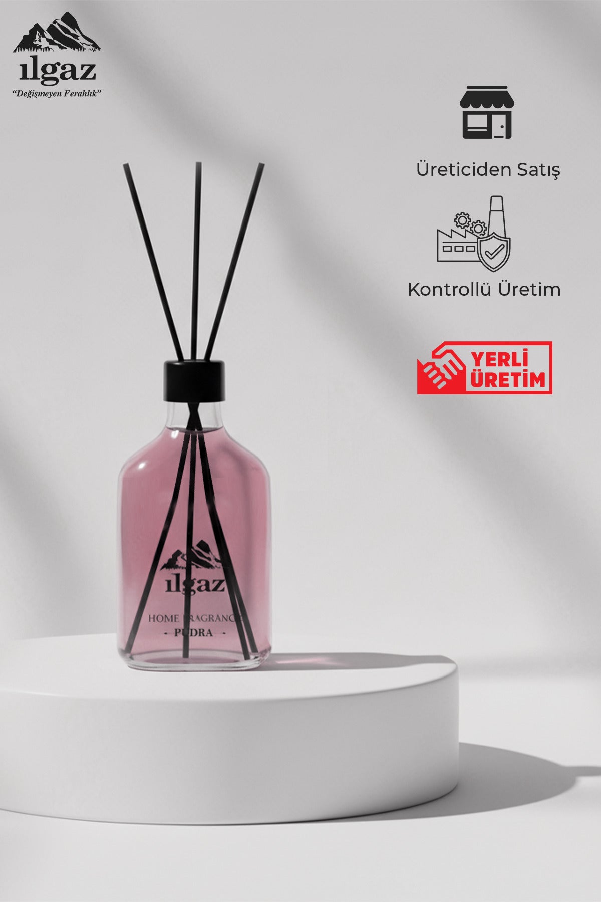 Pudra Bambu Çubuklu Oda Kokusu 200 ML | XL Red Diffuser