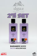 İncir Kolonyası 2'li Set 80 Derece 400 ml | Elegance Series