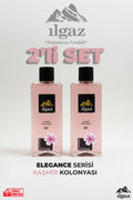 Kaşmir Kolonyası 2'li Set 80 Derece 400 ml | Elegance Series