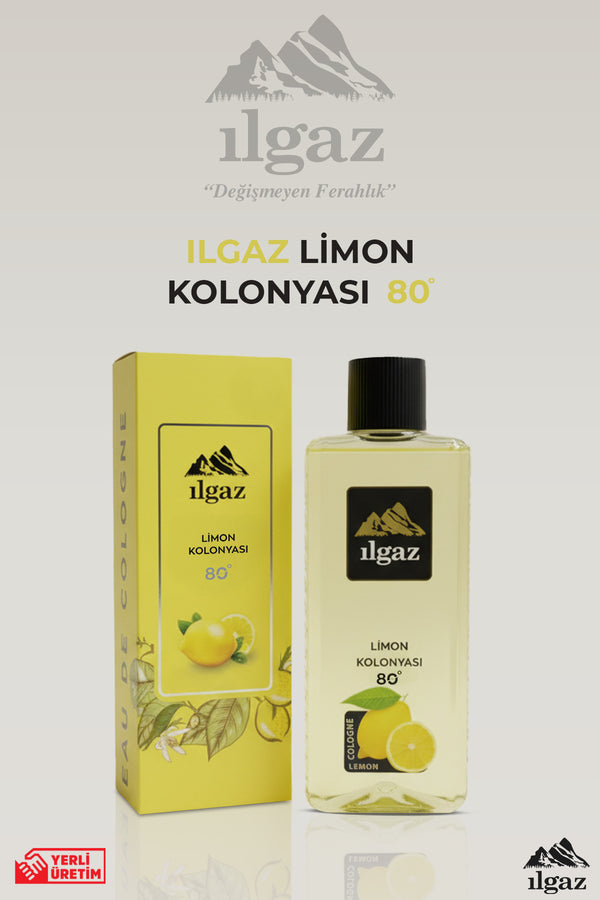 Elegance Series 400 ml Limon Kolonya Kutulu Kalıcı 80 Derece Limon Kolonyası