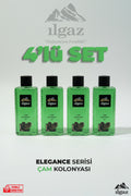 Çam Kolonyası 4'lü Set 80 Derece 400 ml | Elegance Series