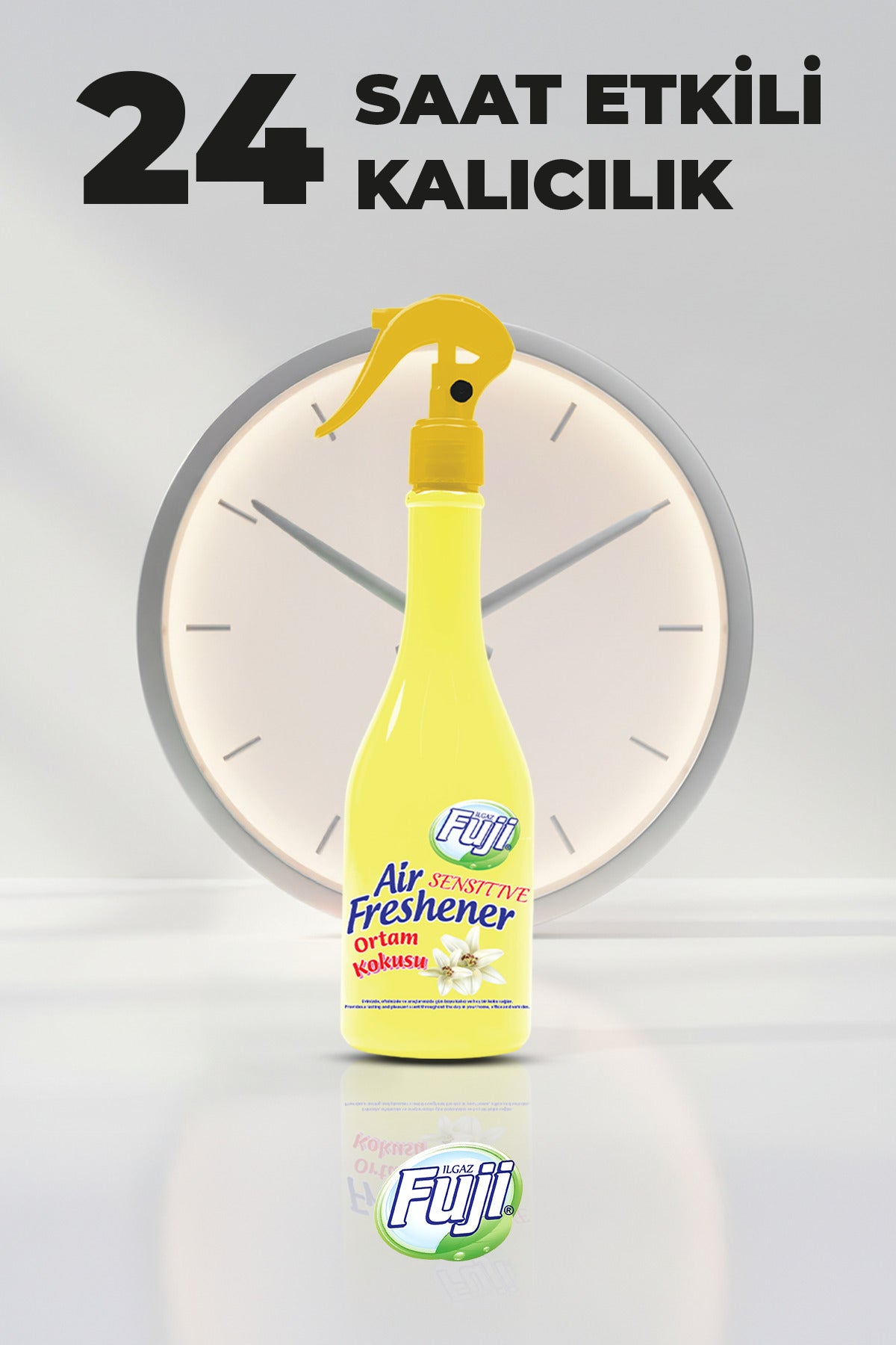 Sensitive Oda Spreyi 400 ml - Air Freshener Neon Beyaz Zambak Ortam Kokusu