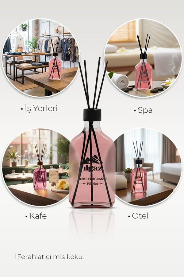 Pudra Bambu Çubuklu Oda Kokusu 200 ML | XL Red Diffuser