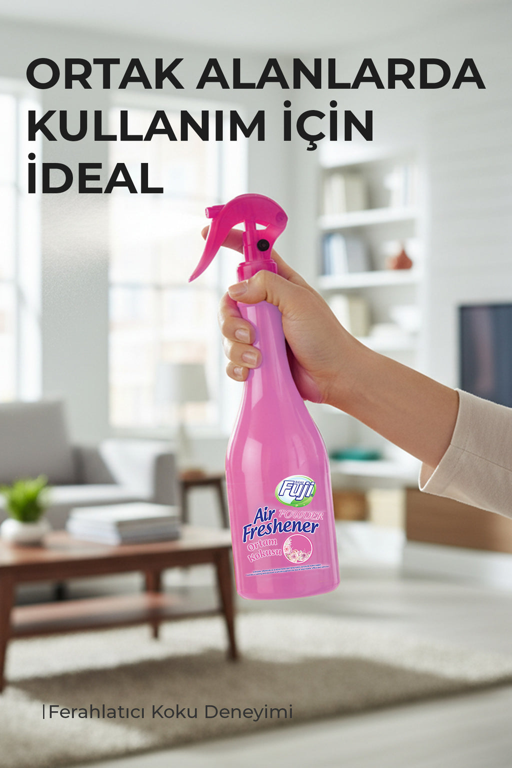 Powder Oda Spreyi 400 ml - Air Freshener Neon Pudra Ortam Kokusu