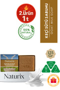 Keçi Sütü Sabunu 125 gr | Kurutucu, Siyah Nokta Karşıtı Ve Peeling Etkili Doğal Sabun