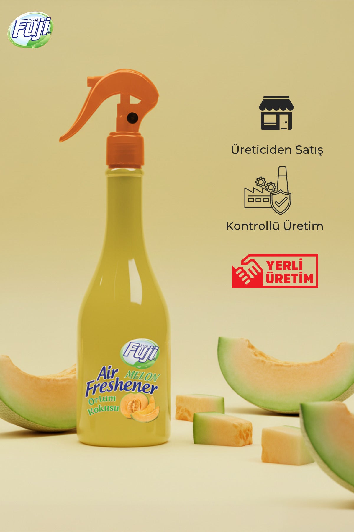 Melon Oda Spreyi 400 ml - Air Freshener Neon Kavun Ortam Kokusu