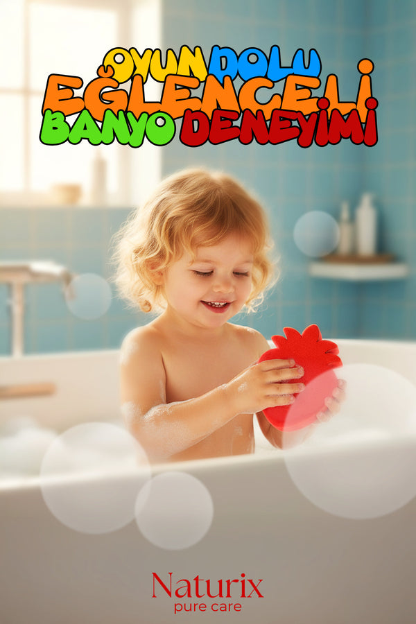 Çilek Şekilli Süngerli Çocuk Sabunu 130Gr