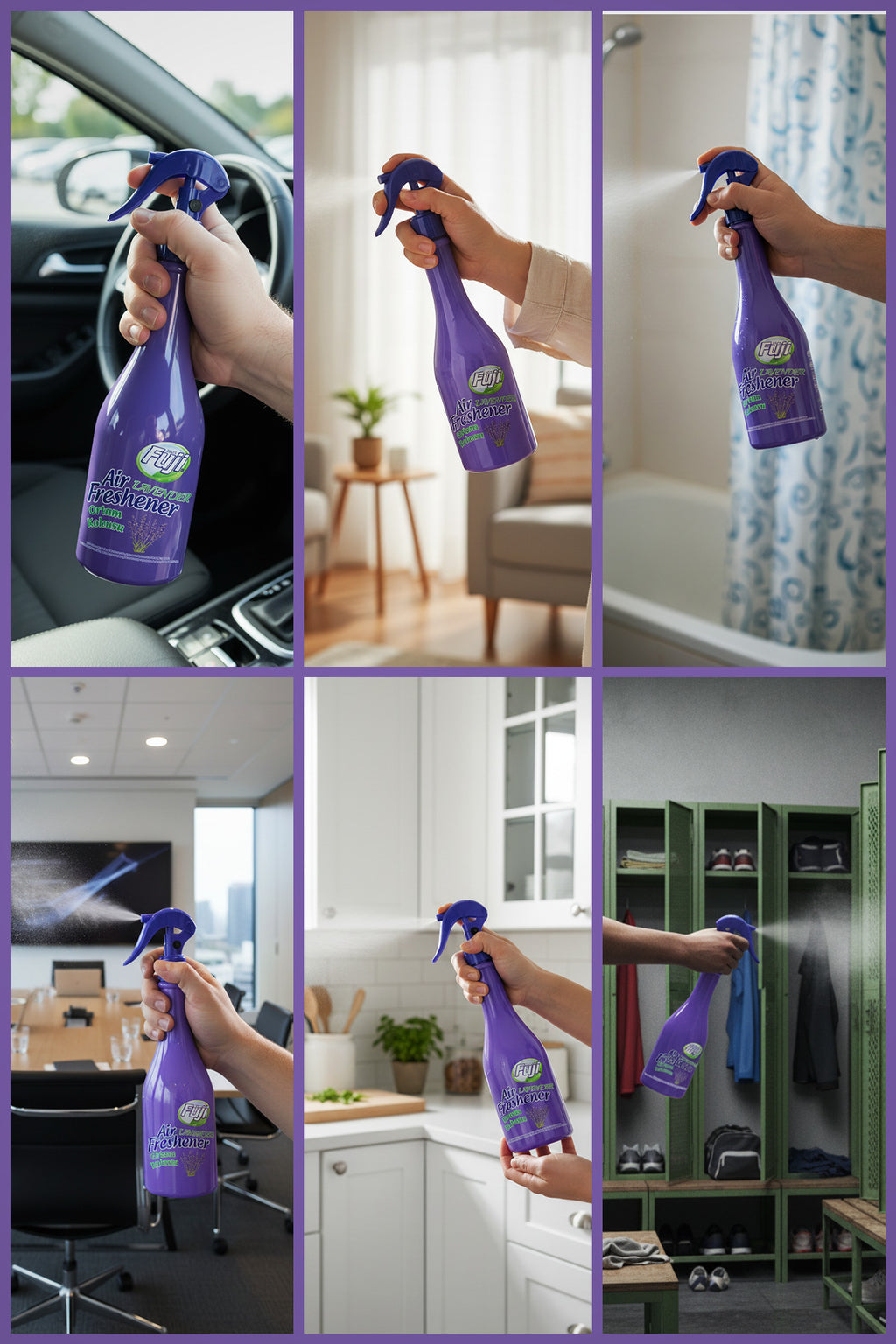 Lavanta Oda Spreyi 400 ml - Air Freshener Neon Ortam Kokusu