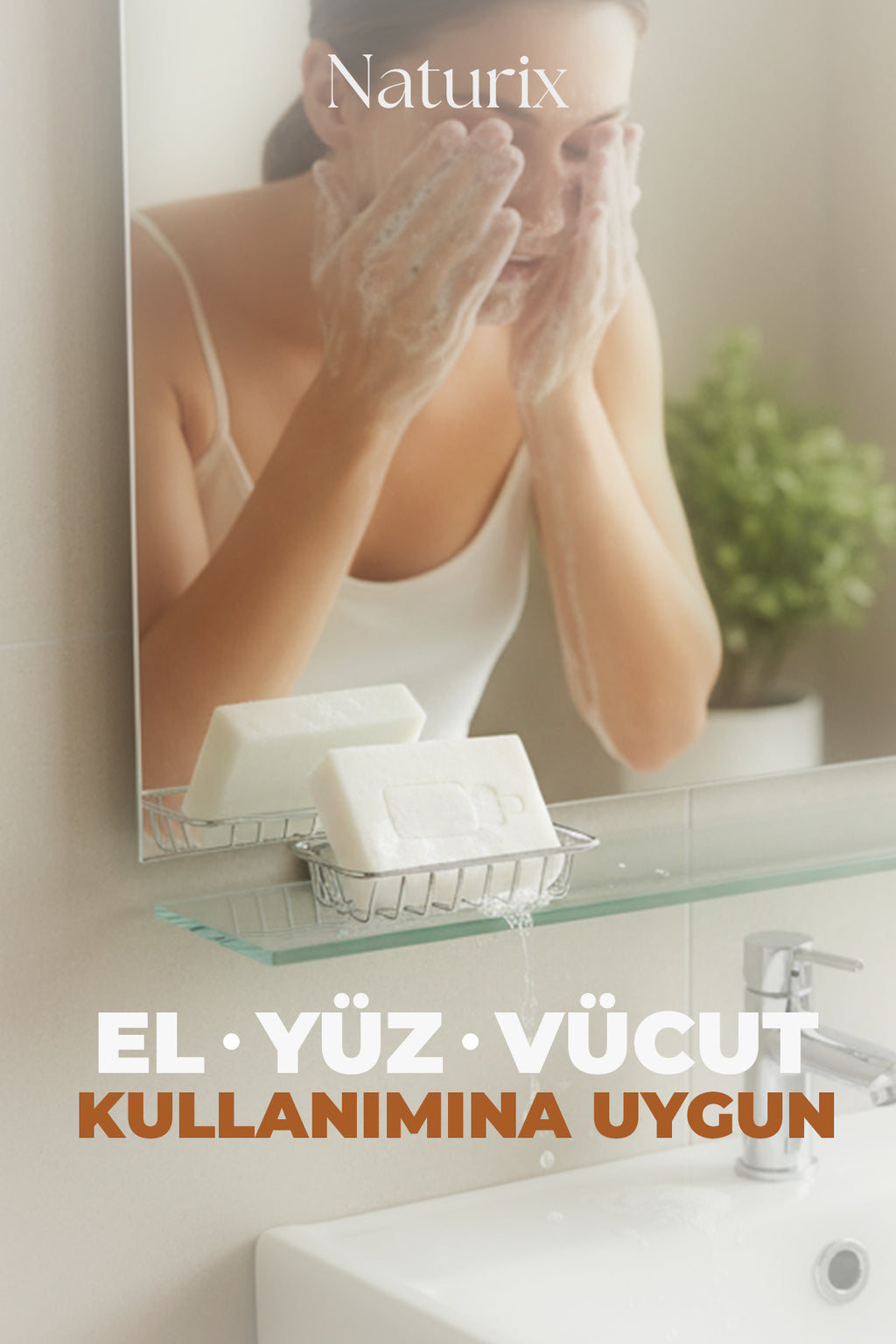Kuyruk Yağlı Onarıcı Sabun 100 gr | 12 Doğal Aktifli İçerik Nemlendirici ve Besleyici Etki