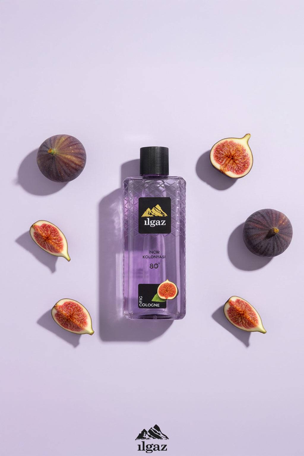 İncir Kolonyası 400 ml | 80 Derece, Meyvemsi & Zarif Koku Elegance Series