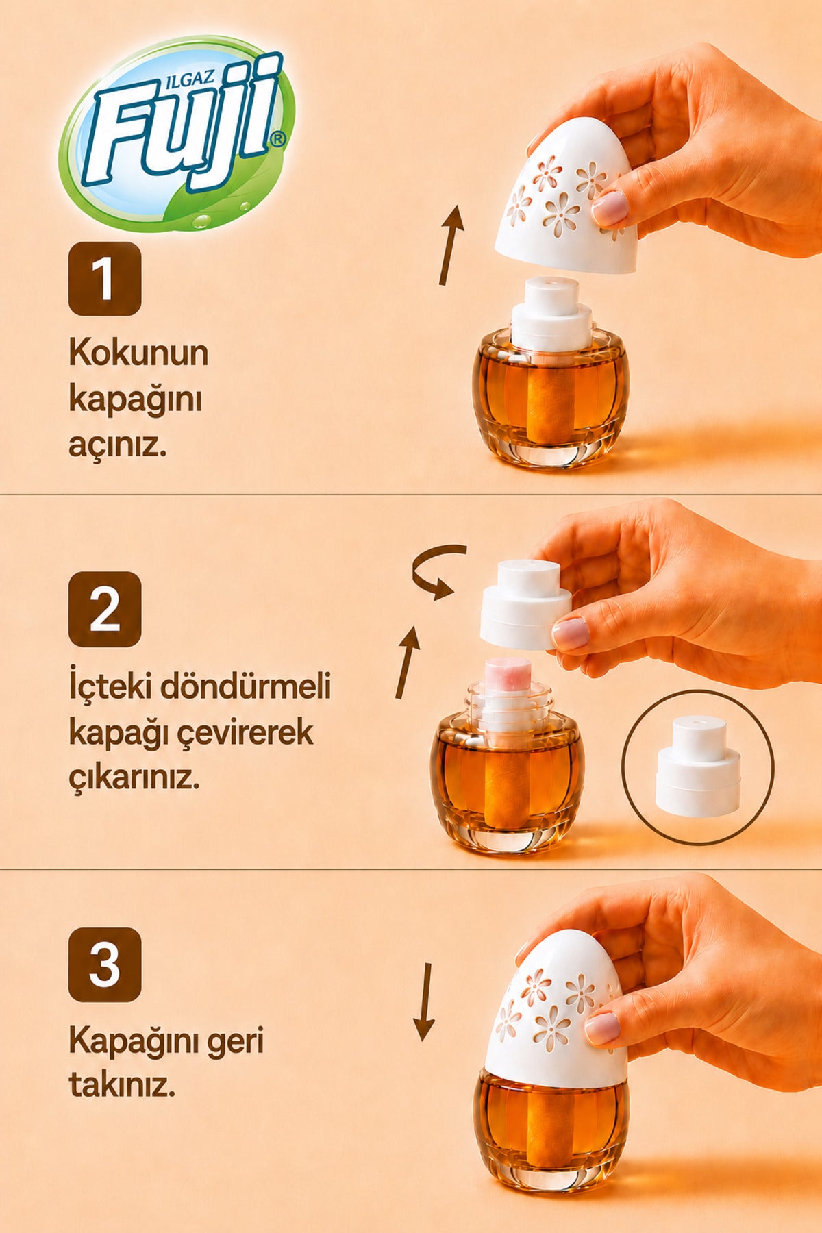 Amber Araç, WC, Oda ve Ortam Kokusu 100 ml | Amber Fusion Kalıcı Kavanoz Koku