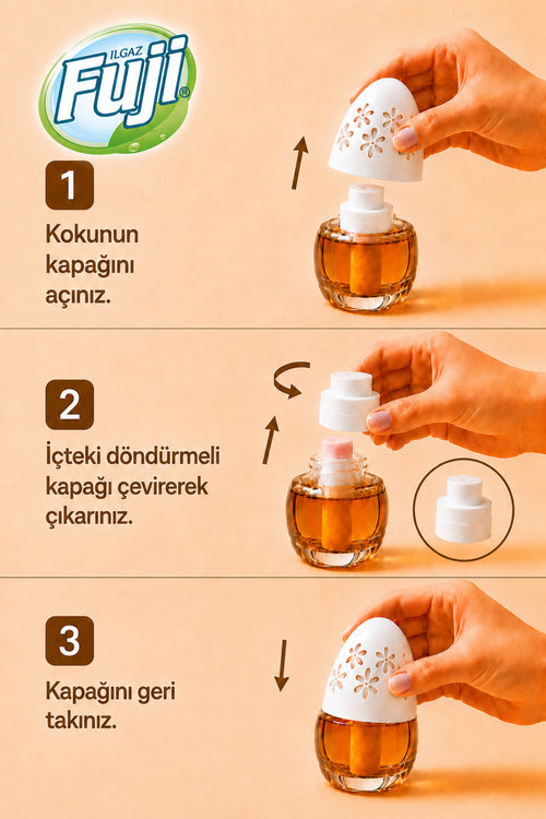 Amber Araç, WC, Oda ve Ortam Kokusu 100 ml | Amber Fusion Kalıcı Kavanoz Koku
