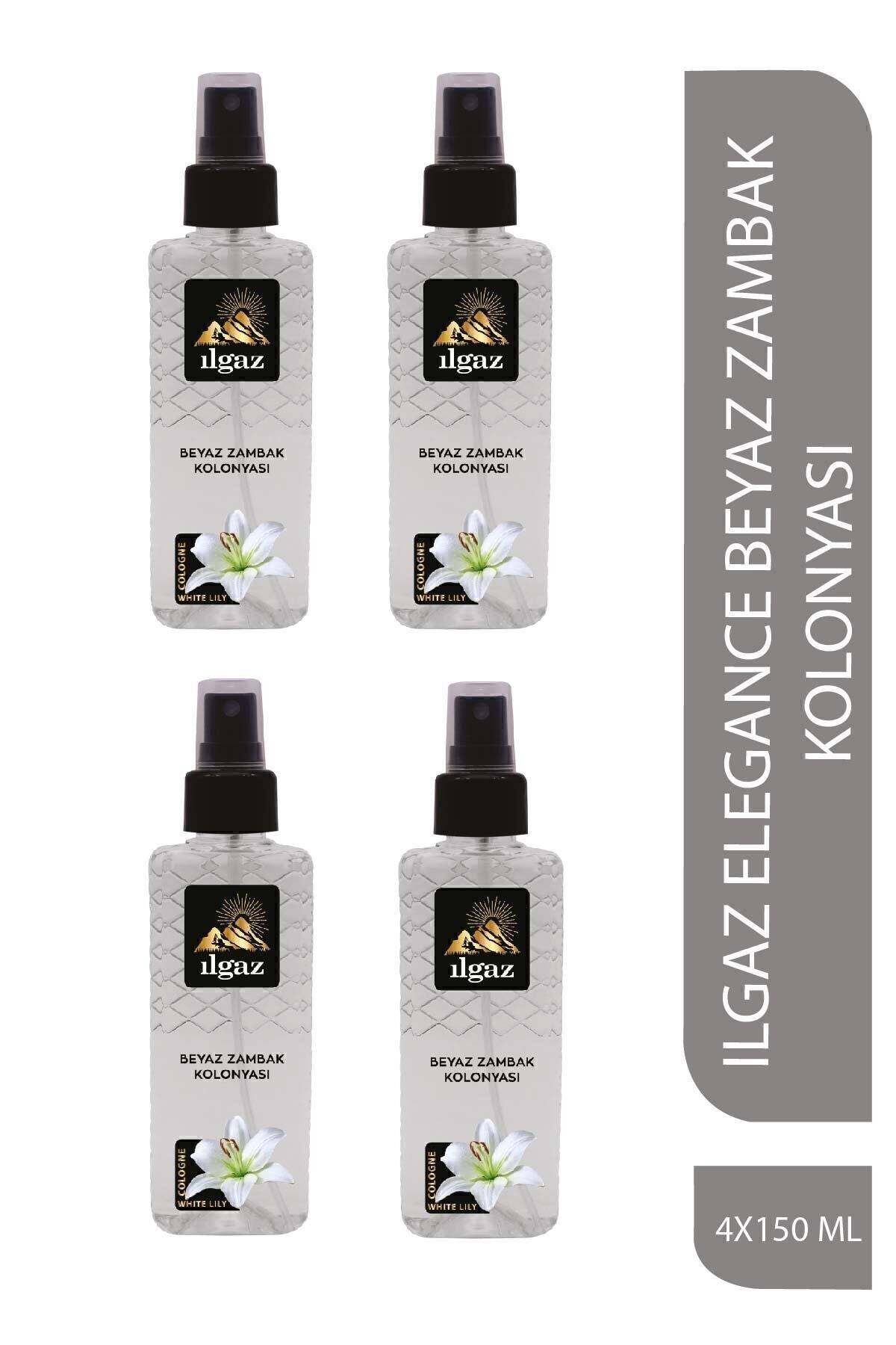 Beyaz Zambak Kolonya Elegance Series 4'lü Eko Paket - 150 ml
