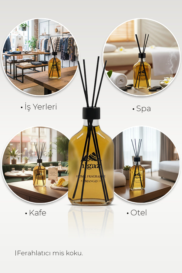 Mango Bambu Çubuklu Oda Kokusu 200 ML | XL Red Diffuser
