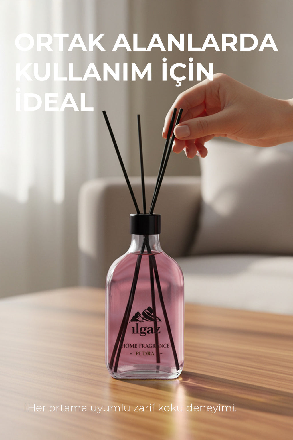 Pudra Bambu Çubuklu Oda Kokusu 200 ML | XL Red Diffuser