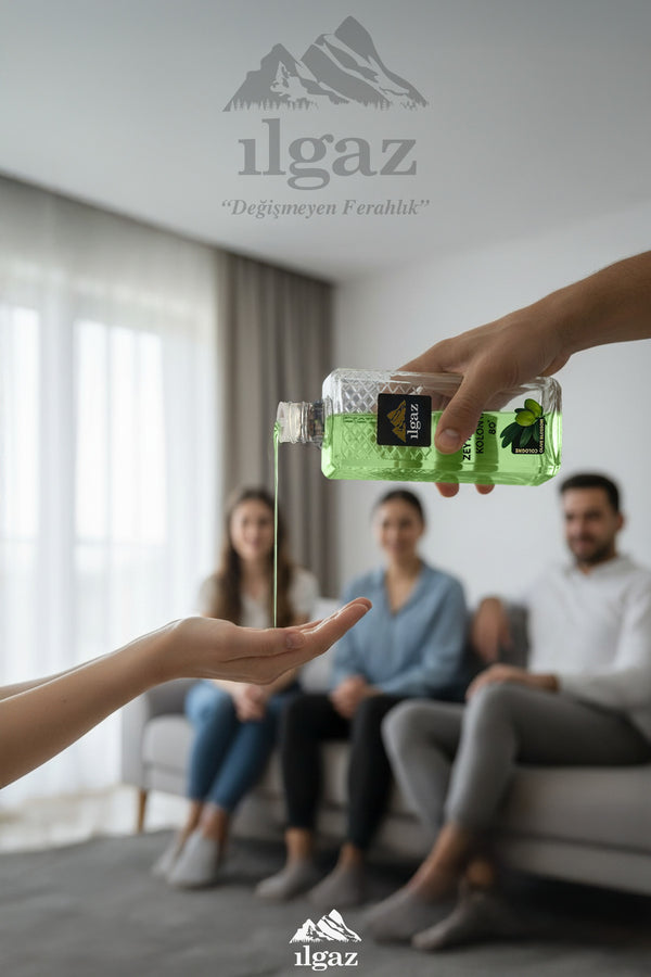 Elegance Series Zeytin Çiçeği Kolonyası 400 Ml 80 Derece Eau De Cologne
