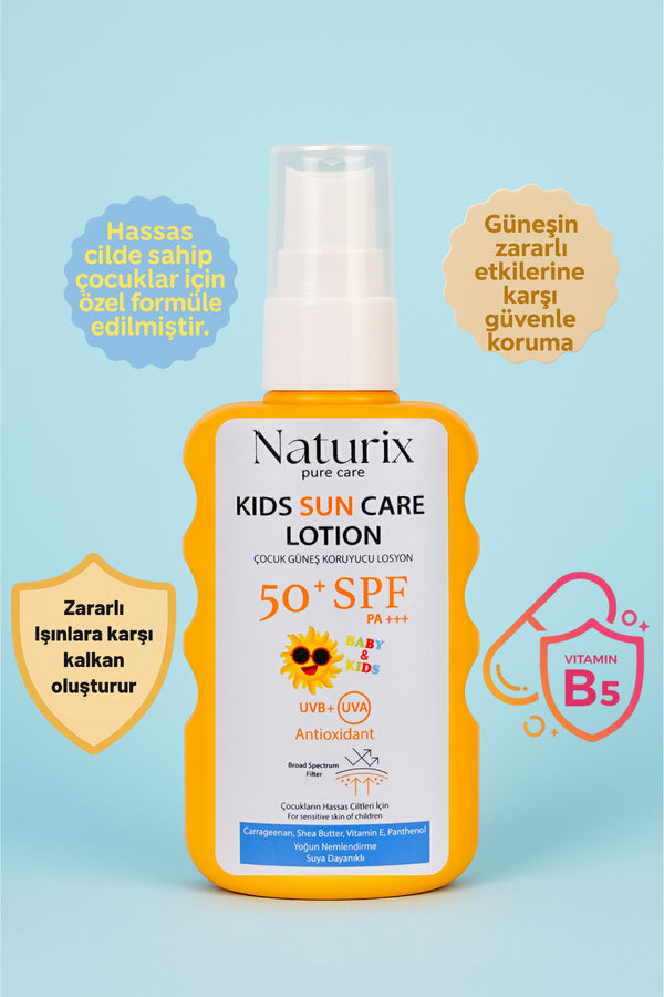 Çocuk Güneş Koruyucu Losyon Spf 50 Pa | Yeni Nesil Koruma Ve Yoğun Nem - 200 ml