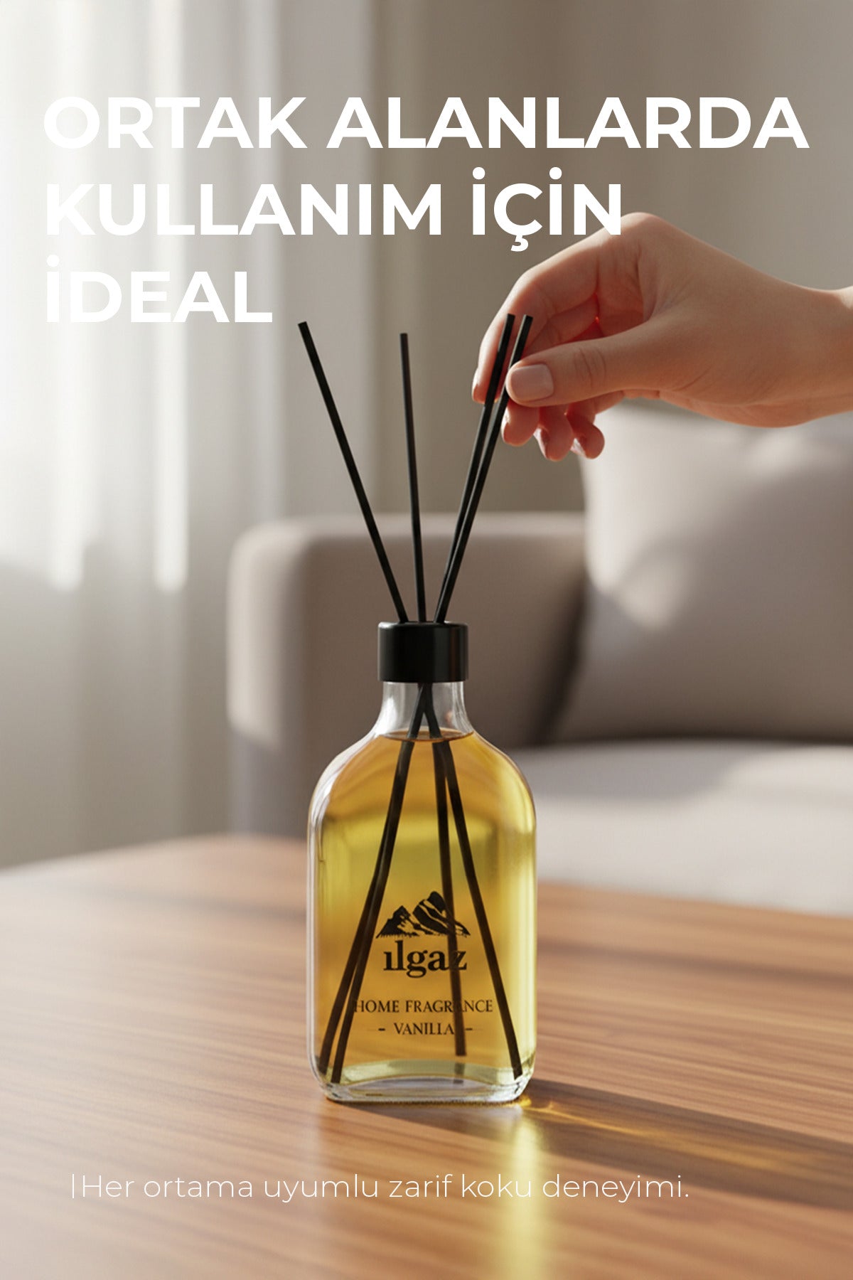 Vanilya Bambu Çubuklu Oda Kokusu 200 ML | XL Red Diffuser